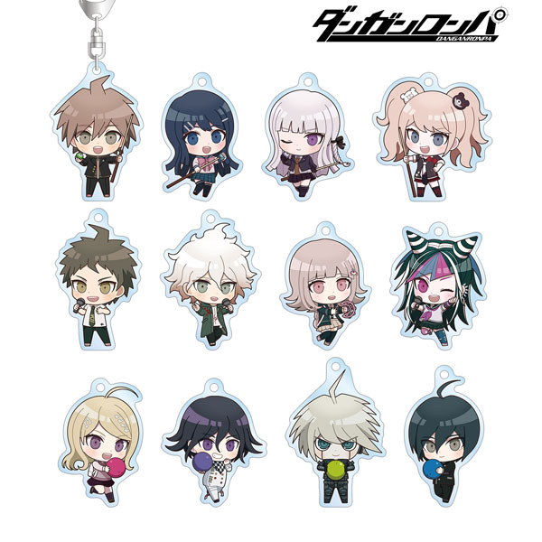 ダンガンロンパシリーズ トレーディング ちびキャラ アクティビティver. アクリルキーホルダー 12個入りBOX