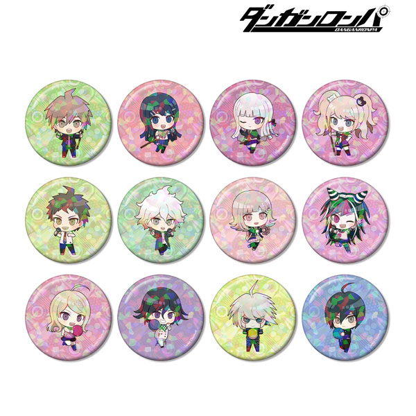 ダンガンロンパシリーズ トレーディング ちびキャラ アクティビティver. ホログラム缶バッジ 12個入りBOX