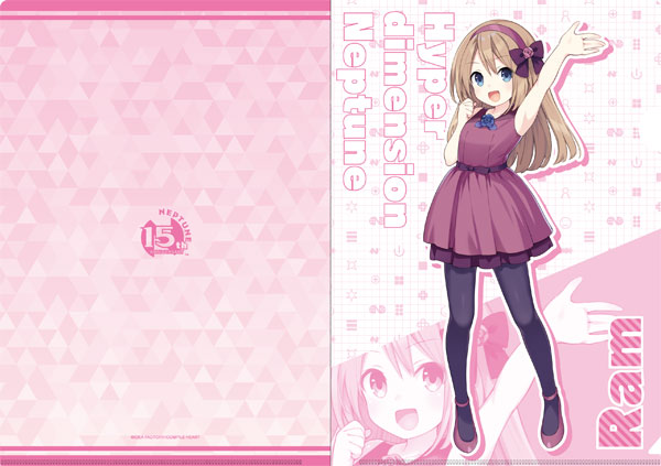 超次元ゲイム ネプテューヌ 15周年記念 描き下ろしA4クリアファイル ラム[コンパイルハート]《０４月予約》