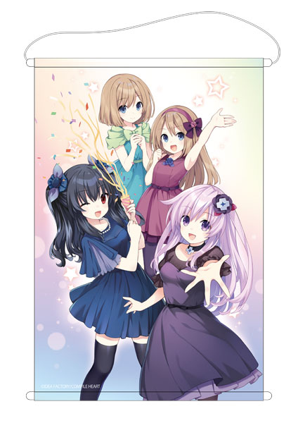 超次元ゲイム ネプテューヌ 15周年記念 描き下ろしB2タペストリー 候補生[コンパイルハート]《０４月予約》