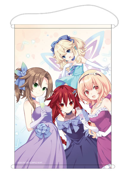 超次元ゲイム ネプテューヌ 15周年記念 描き下ろしB2タペストリー パーティー[コンパイルハート]《０４月予約》