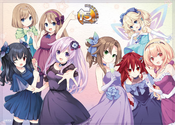 超次元ゲイム ネプテューヌ 15周年記念 描き下ろしBIGブランケット