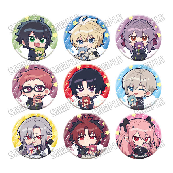 TVアニメ「終わりのセラフ」 ミニキャラ缶バッジコレクション 9個入りBOX