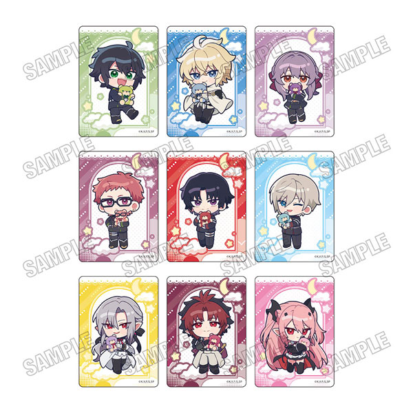 TVアニメ「終わりのセラフ」 ミニキャラクリアカードコレクション 9個入りBOX