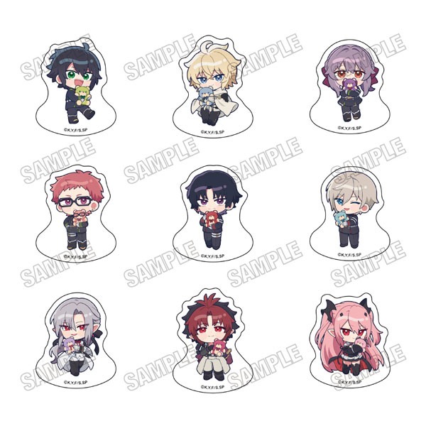 TVアニメ「終わりのセラフ」 ミニキャラゆらゆらアクリルブロックコレクション 9個入りBOX