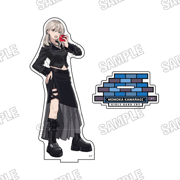 ガールズバンドクライ 描き下ろしBIGアクリルスタンド ブラックファッションフルーツ (2)河原木桃香[メディコス・エンタテインメント]《０４月予約》
