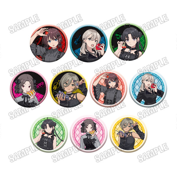 ガールズバンドクライ 描き下ろし缶バッジコレクション ブラックファッションフルーツver. BOX