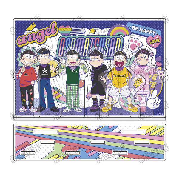 TVアニメ「おそ松さん」 描き下ろしアクリルジオラマ デコラver.[メディコス・エンタテインメント]《０４月予約》