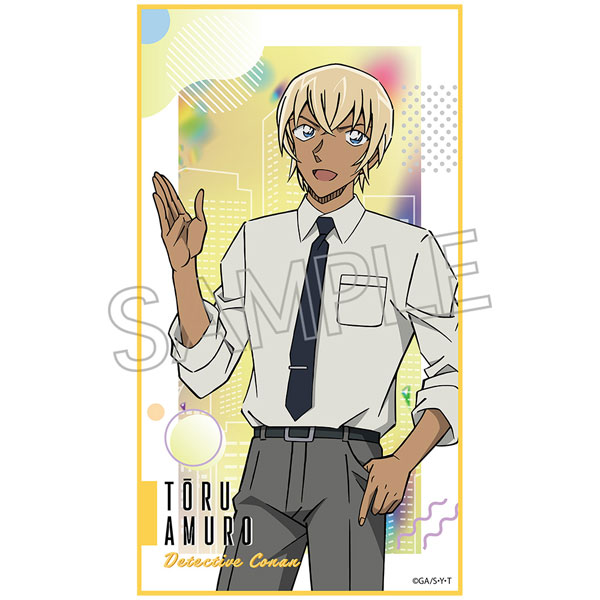 名探偵コナン ハイファイブ マイクロファイバータオル 安室透[ツインクル]《０３月予約》