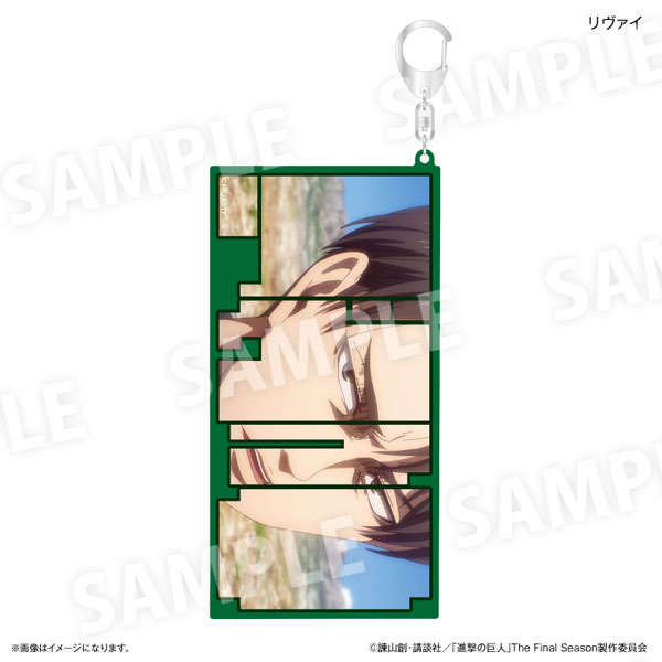 進撃の巨人　激レア　リヴァイ　トレーディングモチーフアクリルキーホルダー　特典 進撃の巨人 アクリルキーホルダー／リヴァイ【幼少期】: キャラグッズ