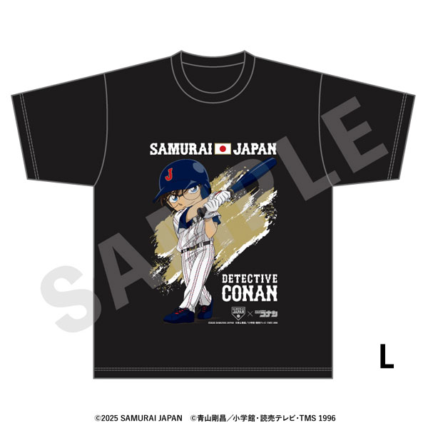 「侍ジャパン×名探偵コナン」 Tシャツ(L)[coly]《０２月予約》