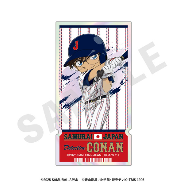 「侍ジャパン×名探偵コナン」 オーロラステッカー ホームver.[coly]《０２月予約》