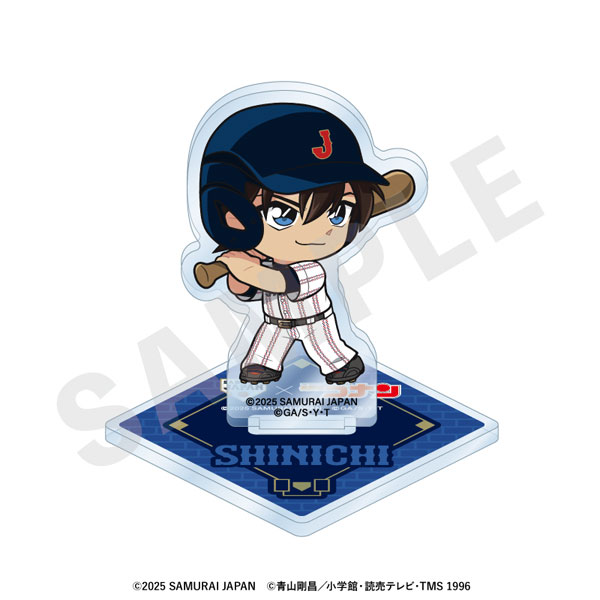 「侍ジャパン×名探偵コナン」 ミニキャラ アクリルスタンド(工藤新一)[coly]《発売済・在庫品》