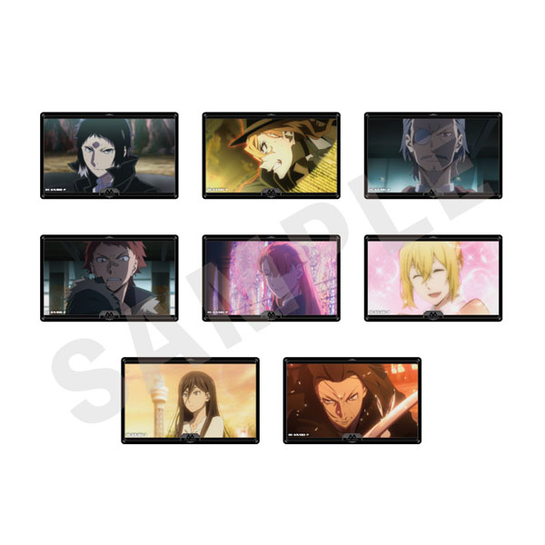 「文豪ストレイドッグス」 favorite series トレーディングアクリルカード ポートマフィアver. 8個入りセット