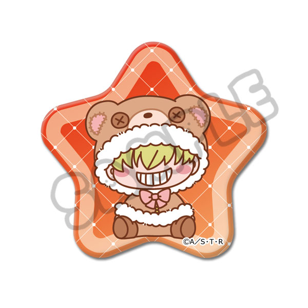 TVアニメ『家庭教師ヒットマンREBORN！』第4弾 星形缶バッジ M-NK