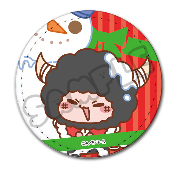 TVアニメ『家庭教師ヒットマンREBORN！』第4弾 レザーバッジ(丸形)M-NE (ランボ)[シンクイノベーション]《０３月予約》