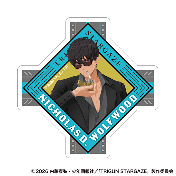 TRIGUN STARGAZE ステッカー ニコラス・D・ウルフウッド A[ムービック