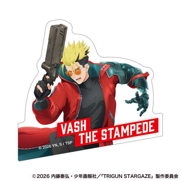 TRIGUN STARGAZE ステッカー ヴァッシュ・ザ・スタンピード B[ムービック]《在庫切れ》