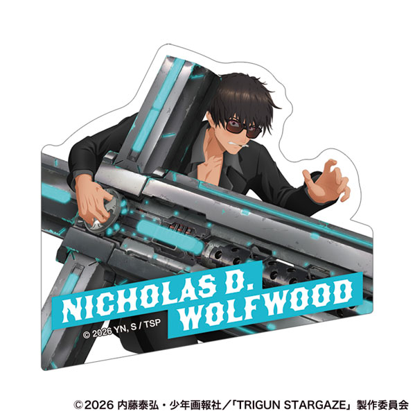 TRIGUN STARGAZE ステッカー ニコラス・D・ウルフウッド B[ムービック