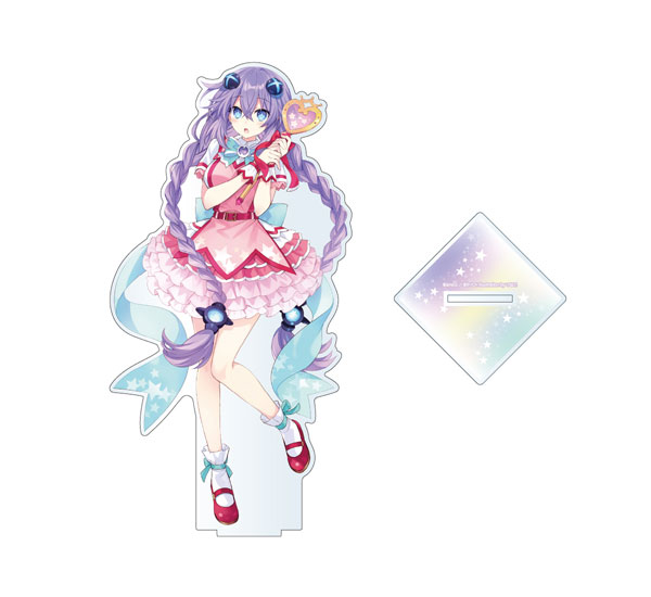 あみネプダブル周年コラボ BIGアクリルスタンド「あみこ魔法少女衣装