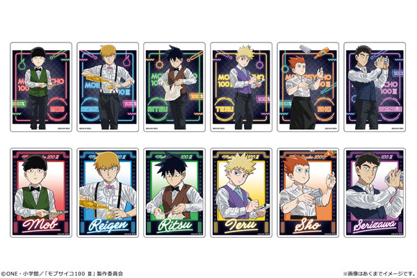 モブサイコ100 III トレーディングアクリルカード Ver. ラウンジカフェ 12個入りBOX