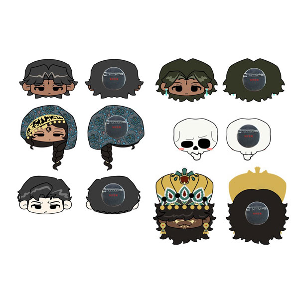 スルタンのゲーム 第三弾 トレーディングぬいぐるみバッジ 6個入りBOX