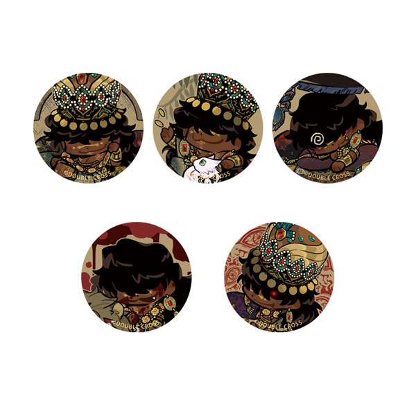 スルタンのゲーム 第三弾 スルタンの一日シリーズ ちびキャラトレーディング缶バッジ 5個入りBOX