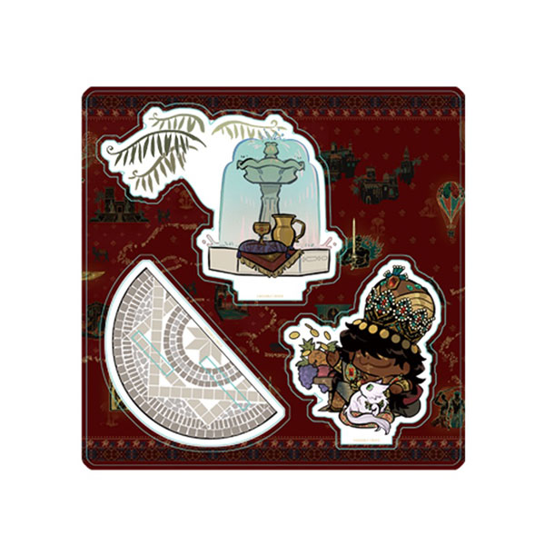 スルタンのゲーム 第三弾 スルタンの一日シリーズ ちびキャラアクリル 