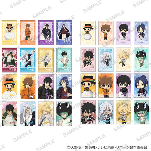 家庭教師ヒットマンREBORN！ ミニブロマイドコレクション 雪バトルver