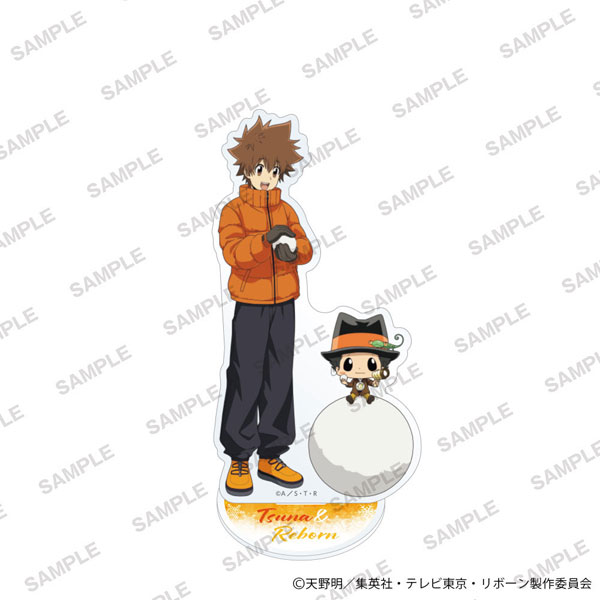 家庭教師ヒットマンREBORN！ アクリルスタンドフィギュア 雪バトルver. リボーン＆沢田綱吉[KADOKAWA]《０３月予約》