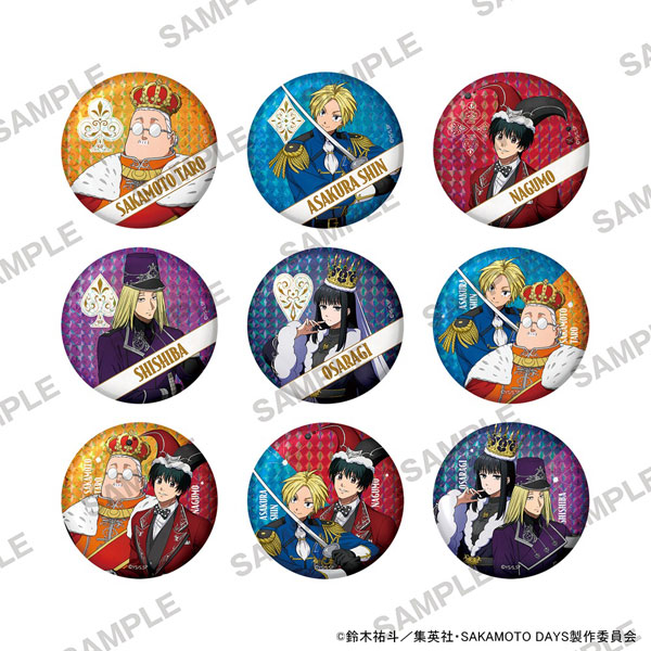 SAKAMOTO DAYS きらきら缶バッジコレクション トランプVer. 9個入りBOX