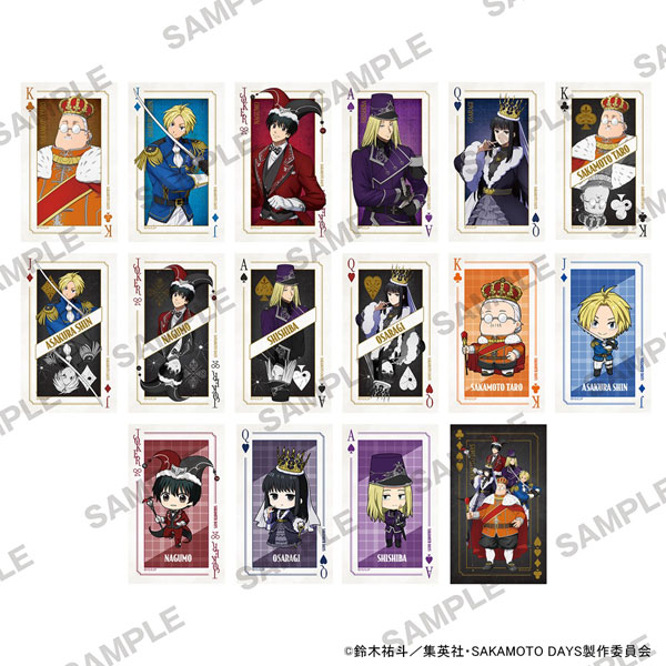 SAKAMOTO DAYS ミニブロマイドコレクション トランプVer. 8パック入り