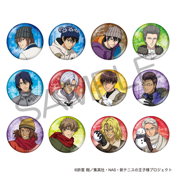 新テニスの王子様 きらきら缶バッジコレクション 雪遊びVol.2 12個入り