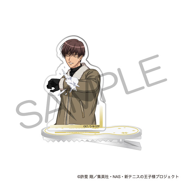 新テニスの王子様 キャラのるヘアクリップ 雪遊びver. 柳蓮二[KADOKAWA