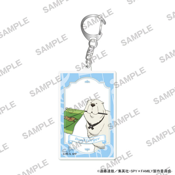 SPY×FAMILY フレームアクリルキーホルダー マーチングバンドVer. ボンド・フォージャー[KADOKAWA]《０３月予約》