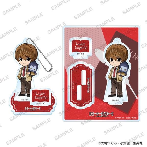 DEATH NOTE アクリルスタンド ぬいぐるみといっしょver. 夜神月