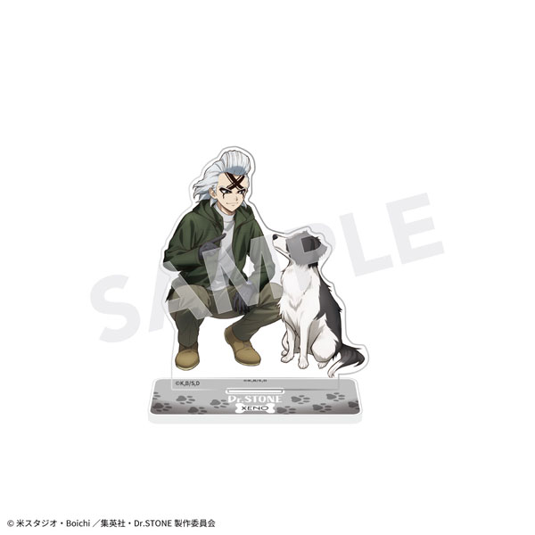 Dr.STONE アクリルスタンド with Dogs ver. Dr.ゼノ[KADOKAWA]《在庫切れ》