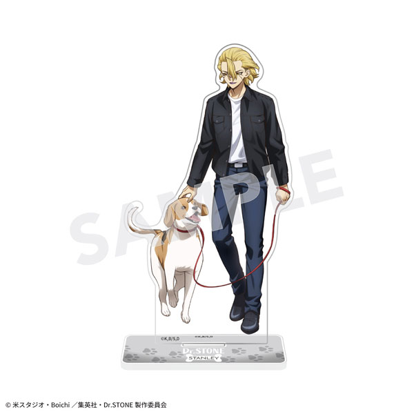 Dr.STONE アクリルスタンド with Dogs ver. スタンリー・スナイダー