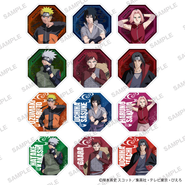 ナルト ナンジャタウン アクリルコースター コンプセット ナルト ナンジャタウン アクリルコースター コンプセット