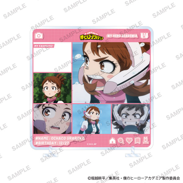 僕のヒーローアカデミア きゃらinスタンド 第7期ver. 麗日お茶子[KADOKAWA]《在庫切れ》