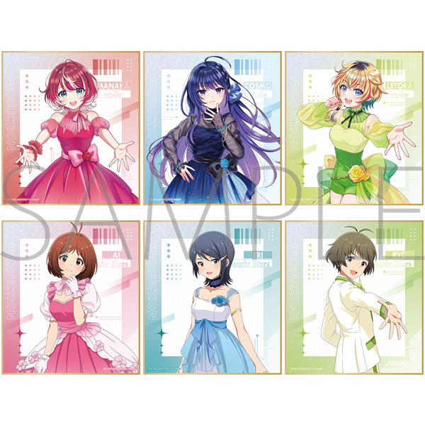 vα-liv(ヴイアライヴ) ミニ色紙コレクション 6個入りBOX