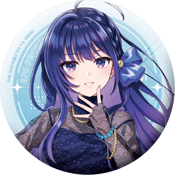 vα-liv(ヴイアライヴ) グリッター缶バッジ 上水流宇宙[ムービック]《発売済・在庫品》