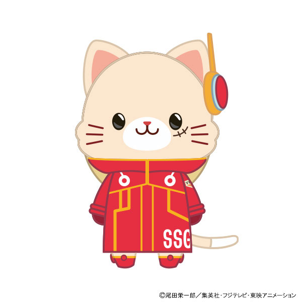 ONE PIECE エッグヘッド編withCATアイマスク付きぬいぐるみキーホルダー ルフィ