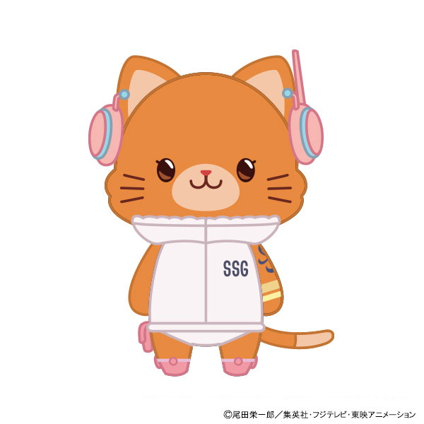 ONE PIECE エッグヘッド編withCATアイマスク付きぬいぐるみキーホルダー ナミ