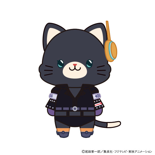 ONE PIECE エッグヘッド編withCATアイマスク付きぬいぐるみキーホルダー ロビン