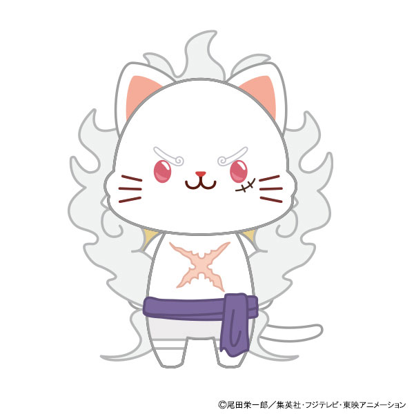 ONE PIECE エッグヘッド編withCATアイマスク付きぬいぐるみキーホルダー ルフィ(ギア5Ver.)