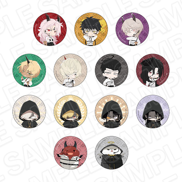 地獄のどこが悪い？-What in “HELL” is bad？- カンバッジ(ランダム) アイドル デフォルメ ver. 13個入りセット