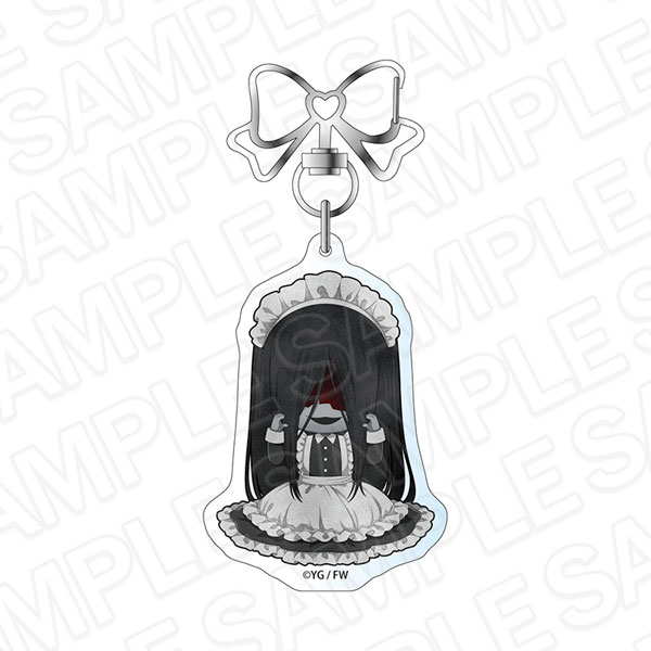 文字化化 アクリルキーホルダー 這いばい男 ウェイター デフォルメ ver