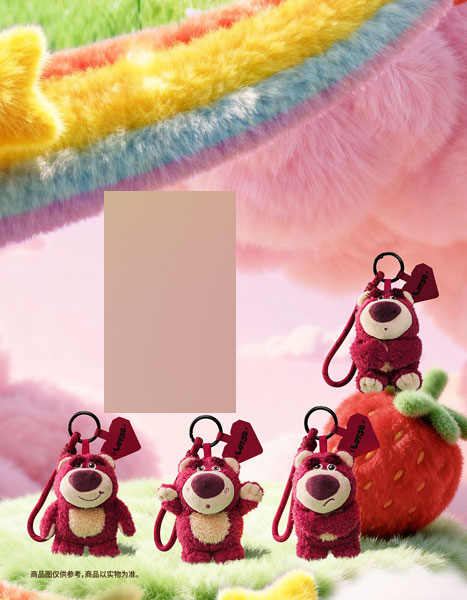 BLINDBOX ロッツォ ふわふわ気分シリーズ ぬいぐるみスマホストラップ 4個入りBOX