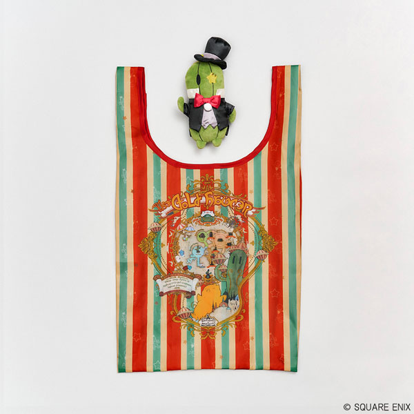 ファイナルファンタジーXIV エコバッグ入りぬいぐるみ〈セニョール・サボテンダー〉[スクウェア・エニックス]《０５月予約》